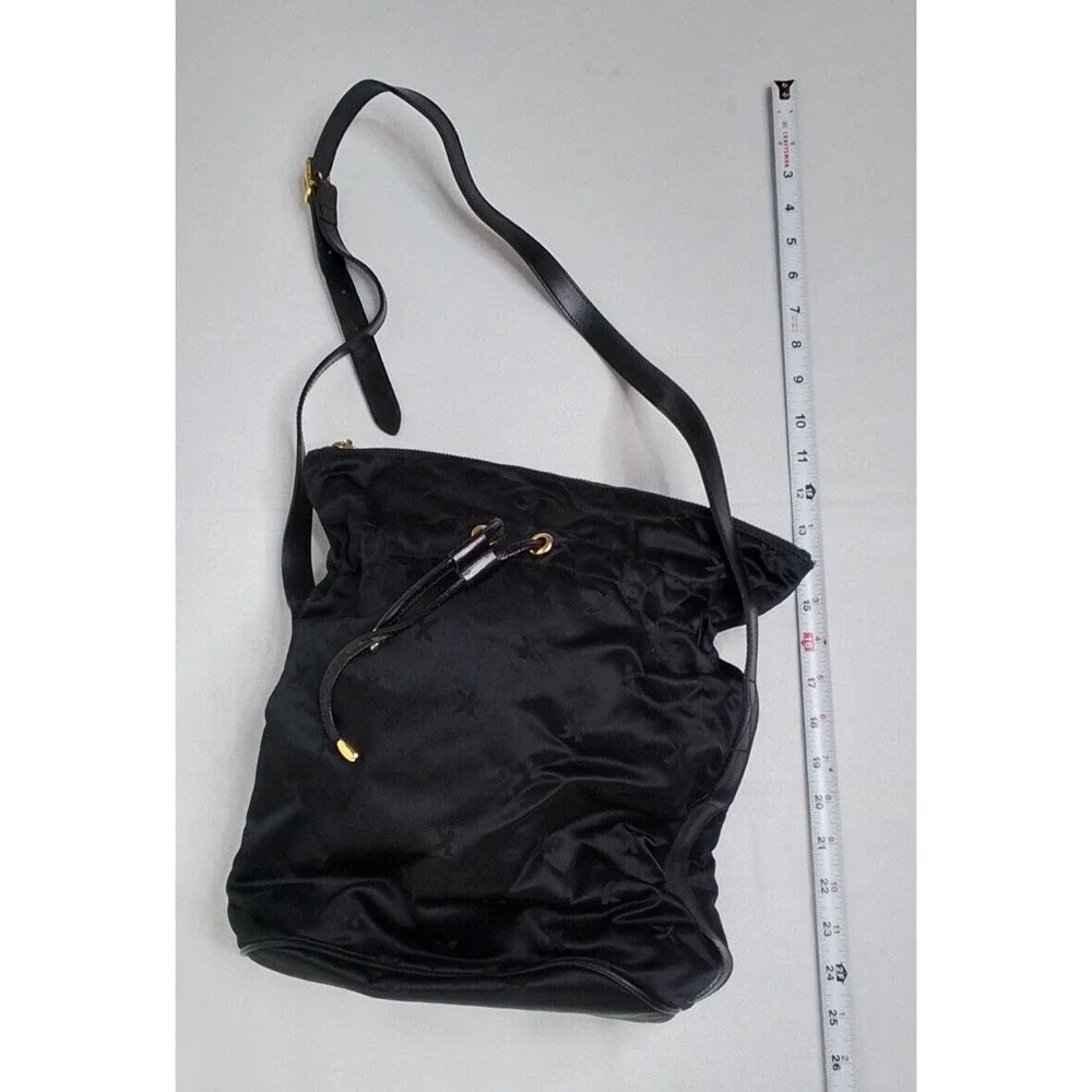 Paloma Picasso Women's Bucket Bag Black w/ Original Dust Bag #W2859
